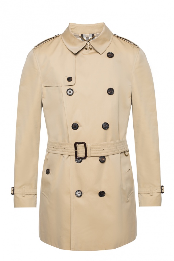 Burberry Double-Breasted 'Kensington' Trench Coat